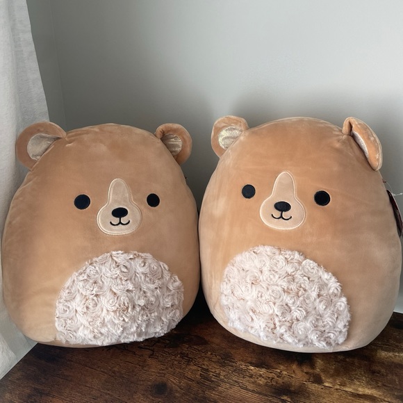 Squishmallow Greta the Bear 12” Bundle - Picture 1 of 8